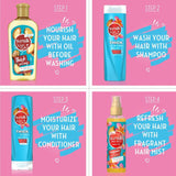 صانسيلك بلسم شعر كثيف وطويل الشعر مع البايوتين وزيت الخروع