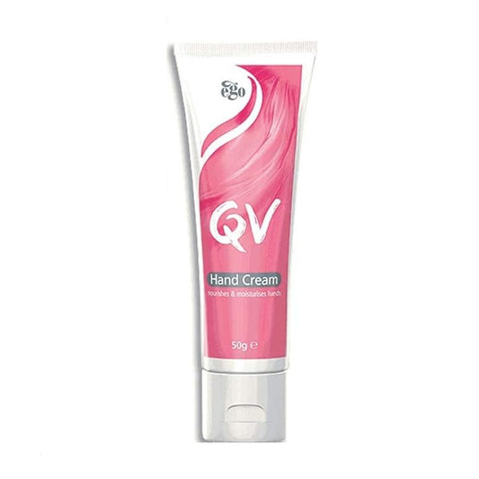 QV كريم مرطب لليدين الجافة والحساسة