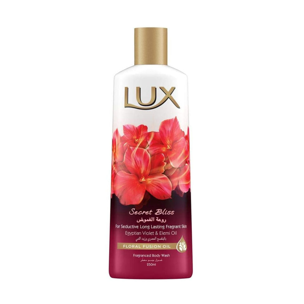 لوكس سائل استحمام روعة الغموض مع ليفة