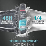 دوف مزيل عرق بخاخ رجالي عناية وكلين كومفورت 150 مل
