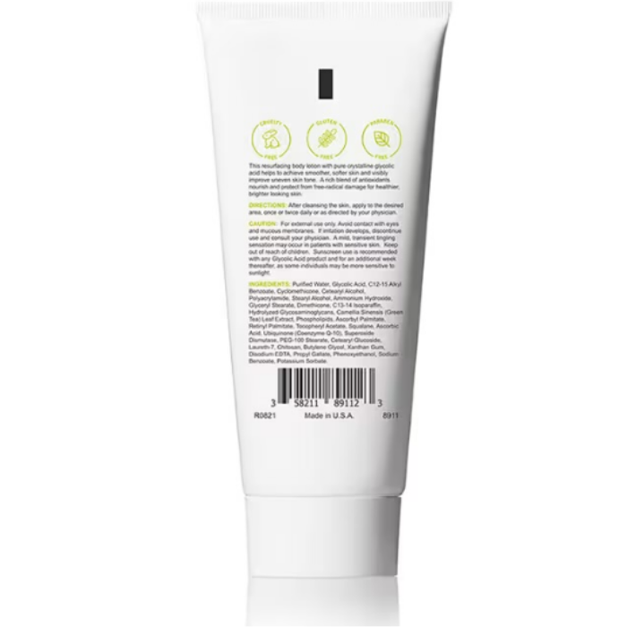 لوشن تجديد سطح الجسم بحمض الجليكوليك بنسبة 15% عبوة 200 مل من ريبلينيكس | صيدلية.كوم.