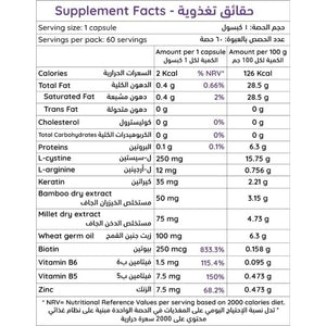 إن إتش إس سيستين 250 مجم 60 كبسولة | صيدلية.كوم.