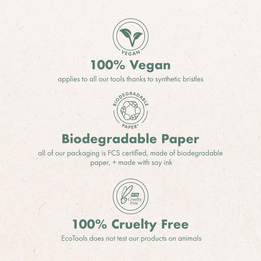 ايكو تولز طقم فرش مكياج العيون 5 قطع | صيدلية.كوم.