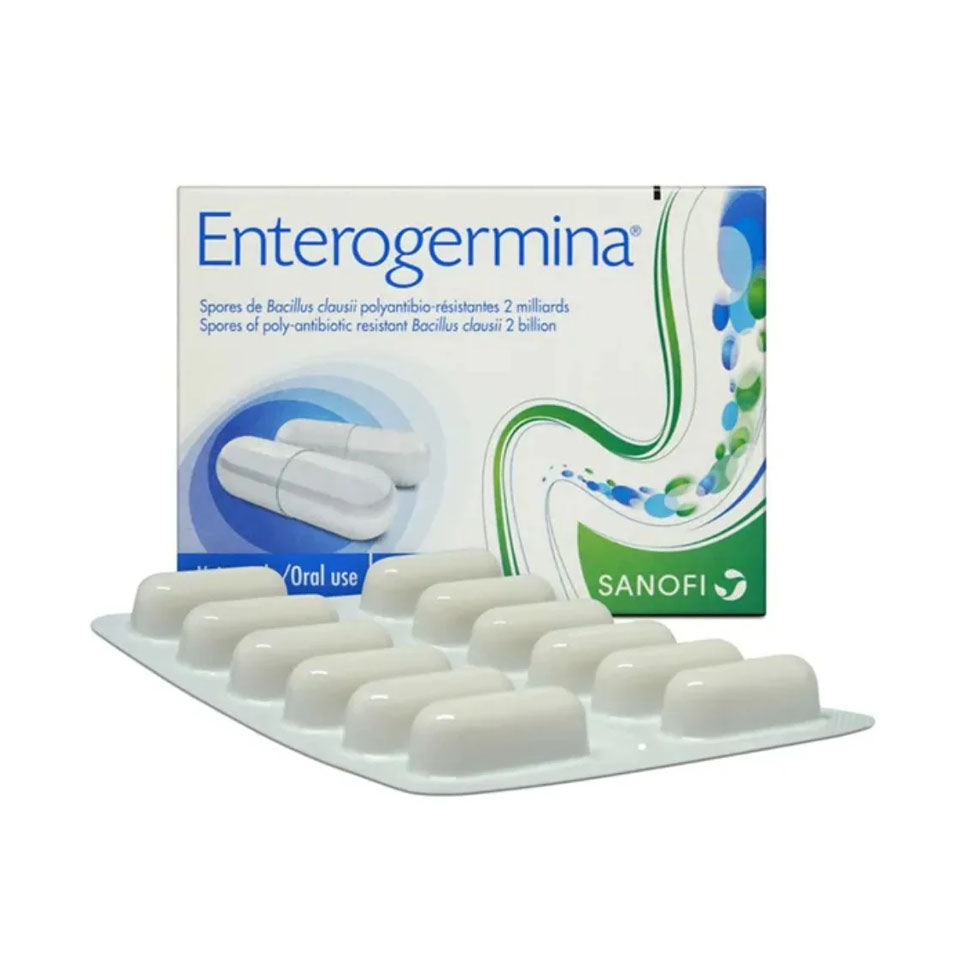 إنتيروجيرمينا 2 بليون بروبيوتيك 12 كبسولة | صيدلية.كوم.