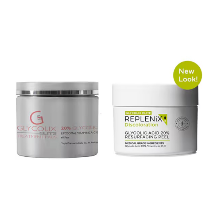 مسحات ريبلينيكس تقشير بحمض الجلايكوليك 20%
