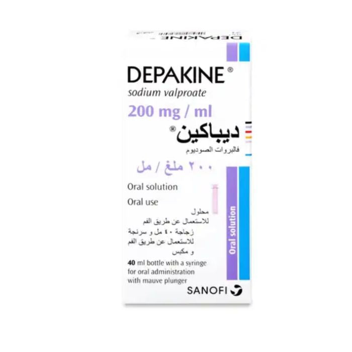 ديباكين 200 مجم/مل محلول 40 مل | صيدلية.كوم.