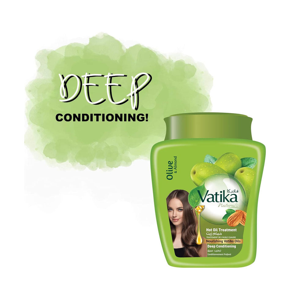 فاتيكا حمام زيت ترطيب عميق بالزيتون واللوز