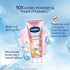 Vaseline Soft Glow Lotion with Gluta Hyaluronic Serum - Juice 200 ml