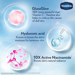 Vaseline Soft Glow Lotion with Gluta Hyaluronic Serum - Juice 200 ml