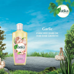 فاتيكا زيت الشعر الغني بالثوم