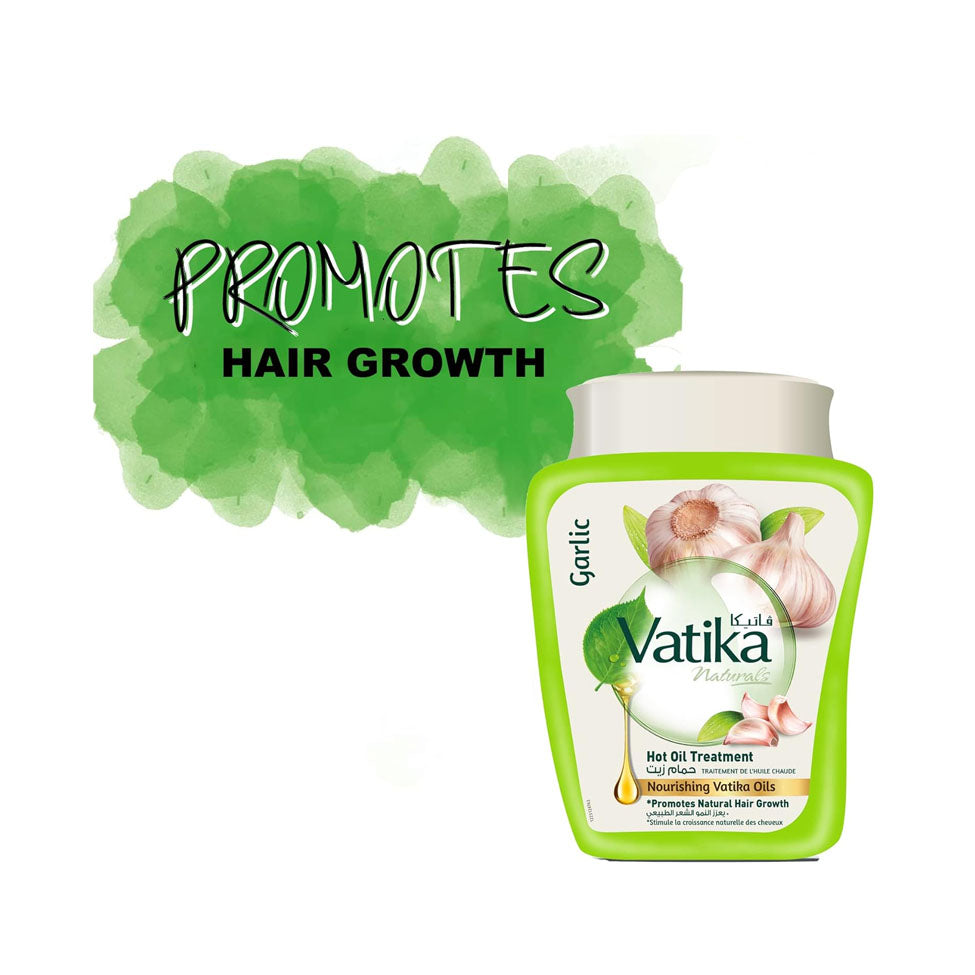 فاتيكا حمام زيت بالثوم