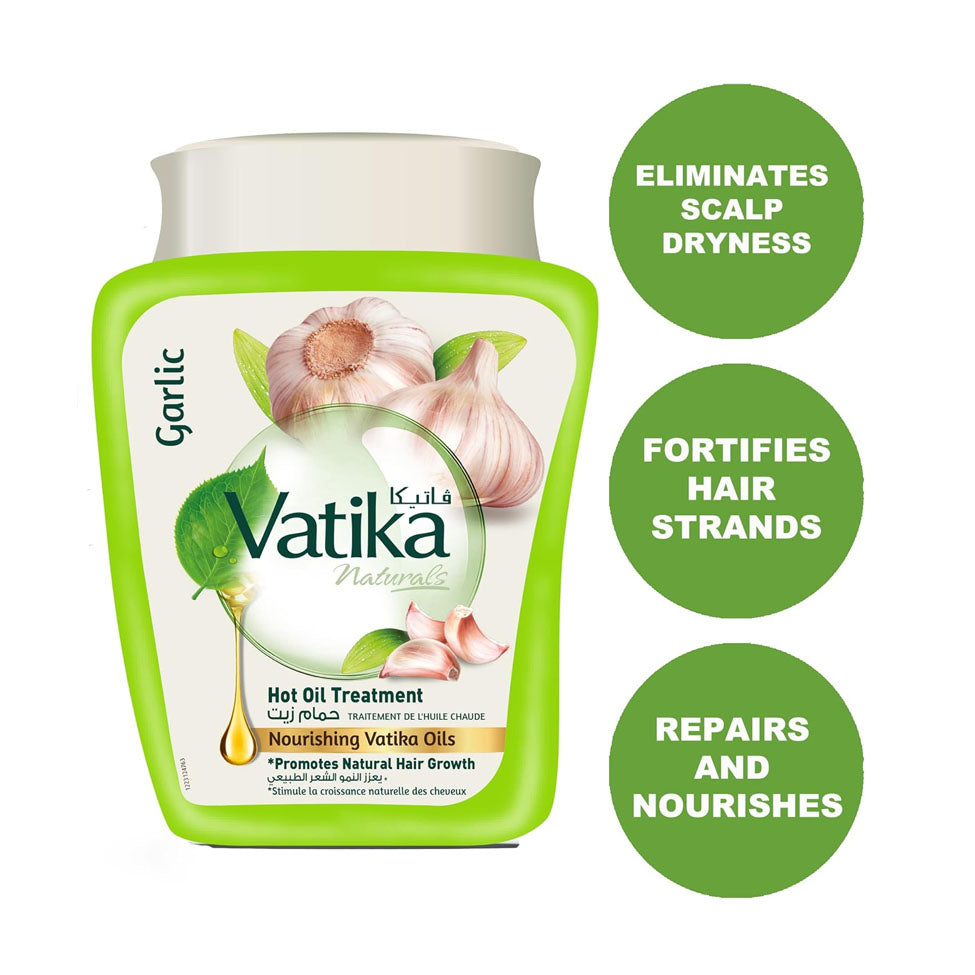 حمام زيت فاتيكا بالثوم