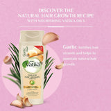 Vatika shampoo for natural hair growth with Spanish garlic 200 ml