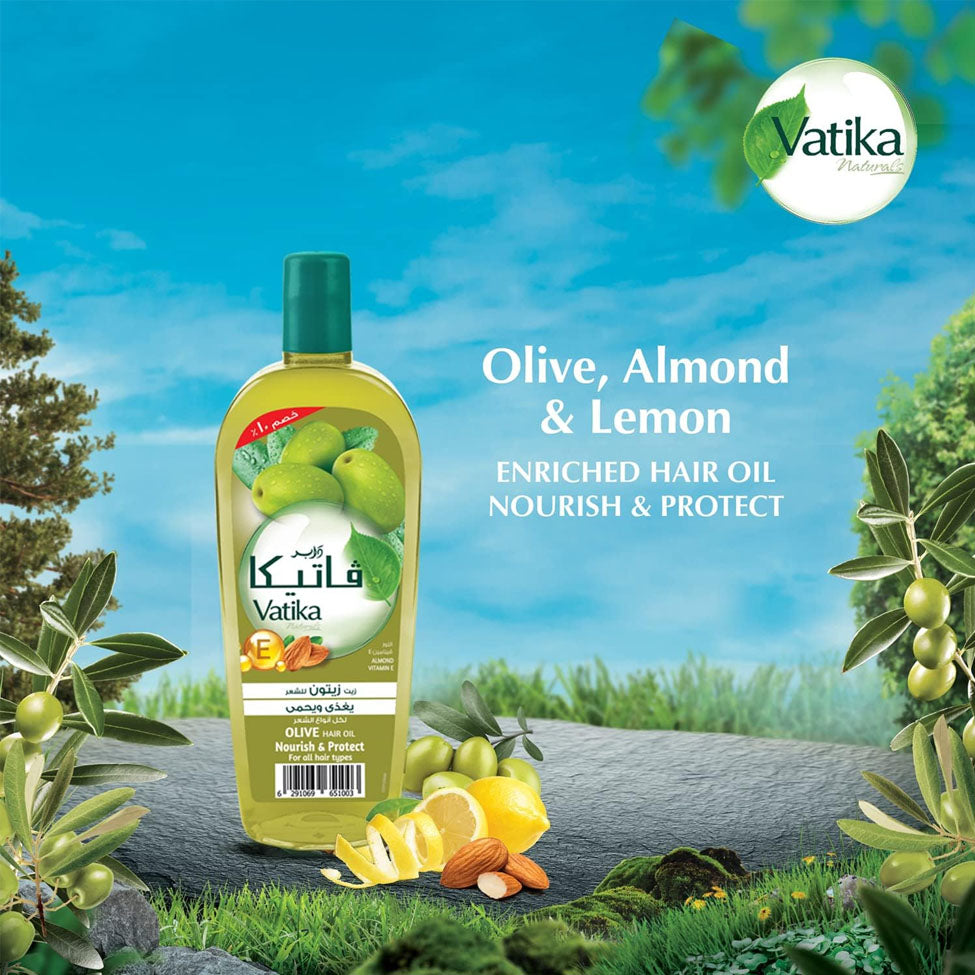 فاتيكا زيت شعر الزيتون