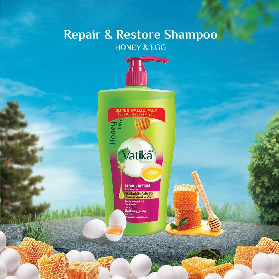 فاتيكا شامبو بالعسل و البيض