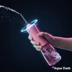 Aqua Dash Professional Water Flosser Pink