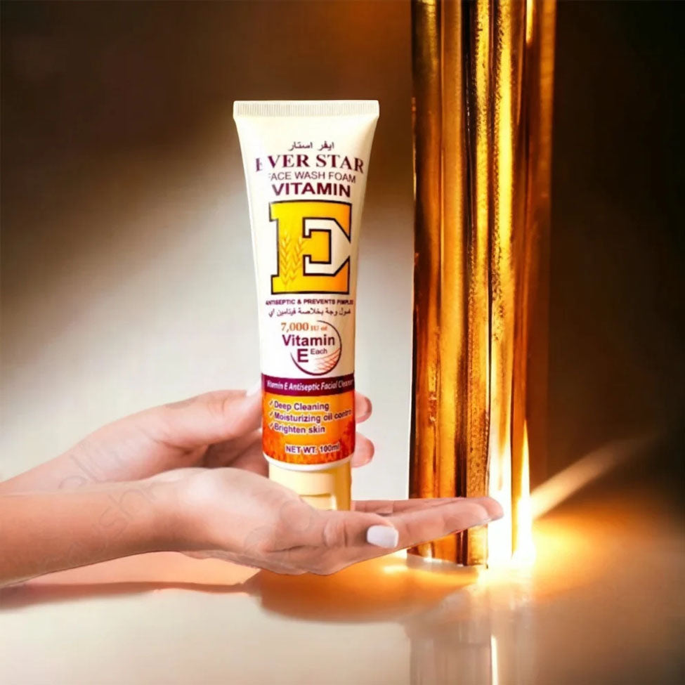 إيفر ستار غسول بالفيتامين E للوجه