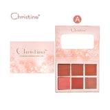 A كرستين باليت أحمر خدود 6 الوان