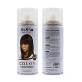 بخاخ صبغة شعر مؤقت باللون البني من ساشا 130 مل | صيدلية.كوم.