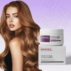 Navensi Mask Natural Mild Herbal Collagen for Hair Repair and Nourishment 500 ml