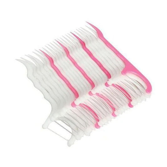 أعواد بخيط لتنظيف الأسنان