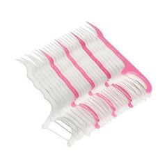 أعواد بخيط لتنظيف الأسنان