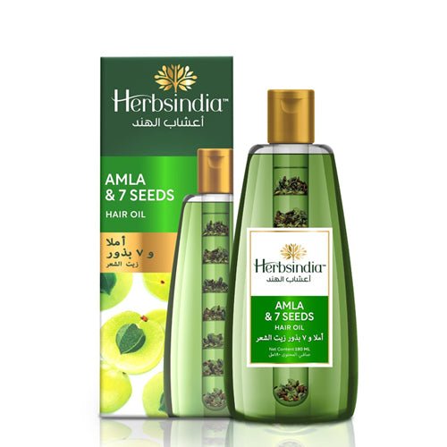 اعشاب الهند زيت شعر املا و 7 بذور 180 مل |  صيدلية.كوم.