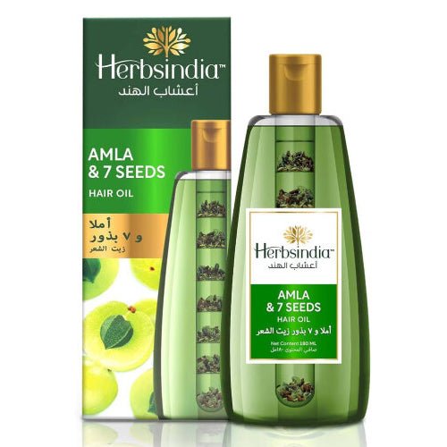 اعشاب الهند زيت شعر املا و 7 بذور 280 مل |  صيدلية.كوم.