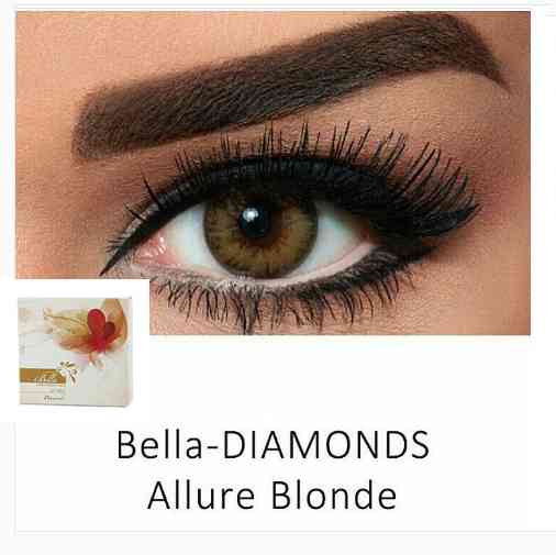 عدسات بيلا alure blonde.