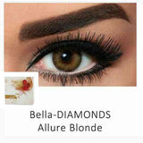 عدسات بيلا alure blonde.