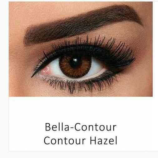 عدسات بيلا counter hazel.