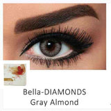 عدسات بيلا gray almond.
