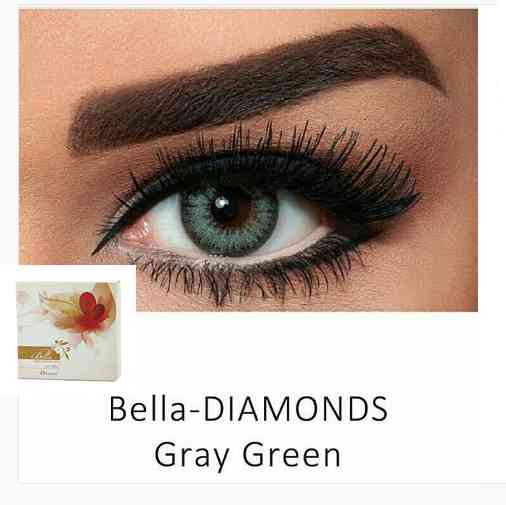 عدسات بيلا gray green.