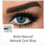 عدسات بيلا natural cool blue.