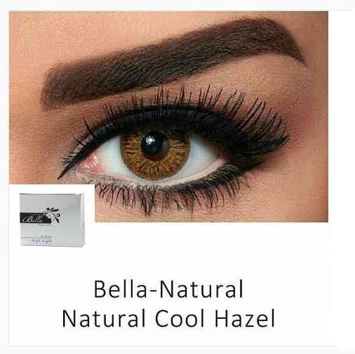 عدسات بيلا natural cool hazel.