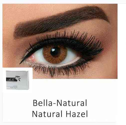 عدسات بيلا natural hazel.