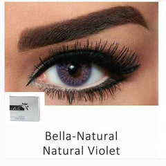 عدسات بيلا natural violet.