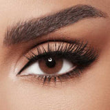 عدسات ديفا الملونة لون اماندي البني