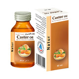 عناية الخليج زيت خروع بنكهة الخوخ 60 مل.