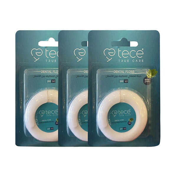 عرض 2+1 مجانًا تي سي خيط شمعي بالنعناع 50 م |  صيدلية.كوم.