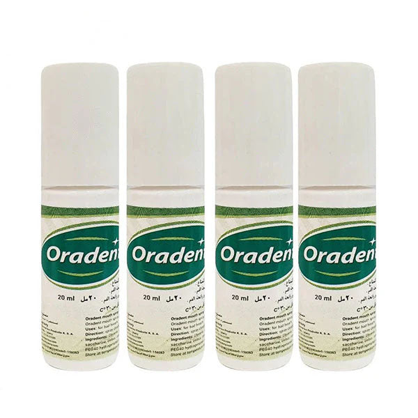 عرض عناية الخليج اورادينت بخاخ منعش لرائحة الفم النعناع 20 مل ×4 |  صيدلية.كوم.