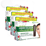 عرض أبلايد نيوتريشن كولاجين سائل +حمض الهيالورونيك  10 قوارير×10 مل×3.