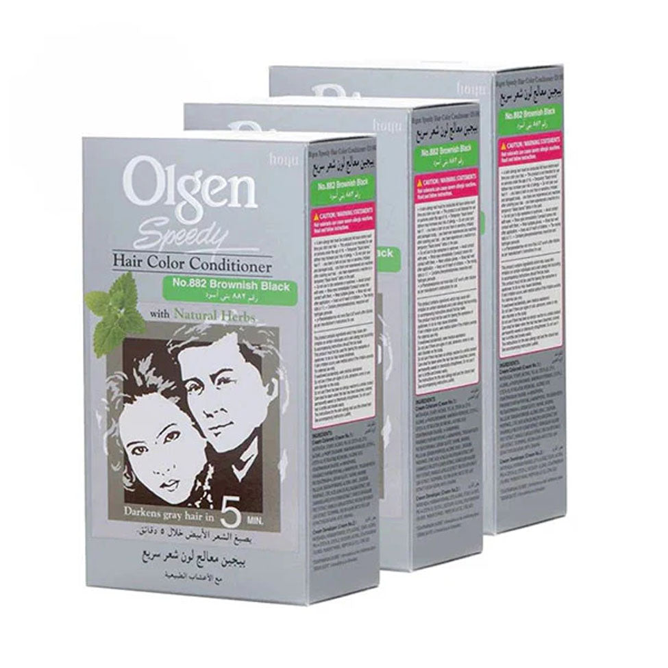 عرض بيجين صبغة شعر معالج لون شعر سريع بني اسود 882 ×3 | صيدلية.كوم.