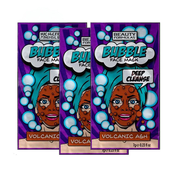 عرض بيوتي فورميلاز قناع  فقعات الرماد البركاني للوجه 7 جم - 3 أقنعة.