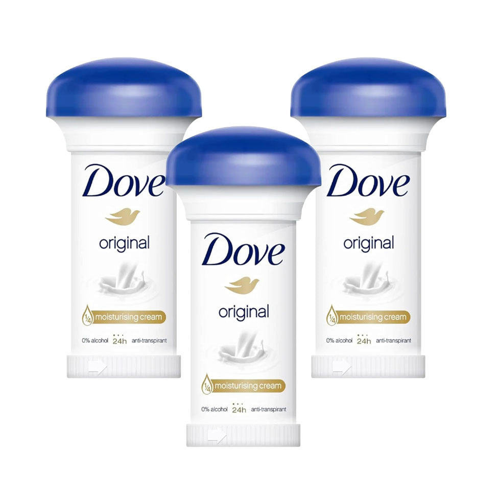 عرض دوف كريم للعرق اورجينال 50 مل ×3 | صيدلية.كوم.