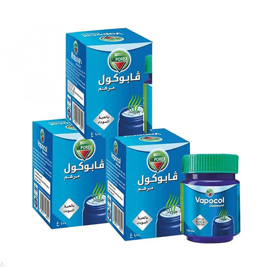 عرض فابوكول بالحبة السوداء لتخفيف اعراض البرد 100 جم×3 |  صيدلية.كوم.