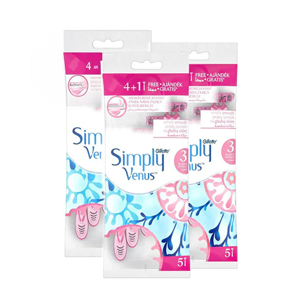 عرض فينوس سمبلي ماكينة حلاقة 4 بلس 1×3 | صيدلية.كوم.