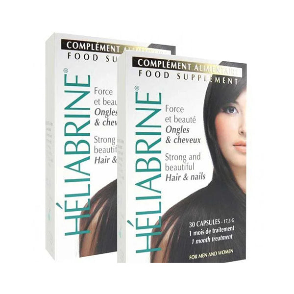عرض هيليابرين كبسولات للشعر والأظافر 30 كبسولة ×2 | صيدلية.كوم.
