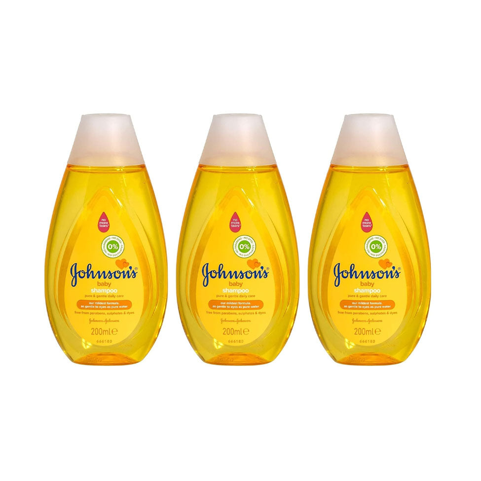 عرض جونسون بيبي شامبو للأطفال 200 مل ×3 | صيدلية.كوم.
