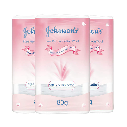 عرض جونسون قطن مقطع للأطفال 80×3 | صيدلية.كوم.